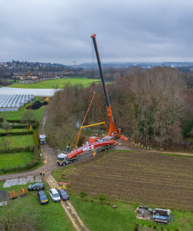 passerelle transport bfup uhpc